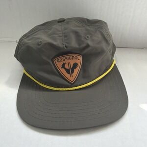Rossignol adjustable snap back boat hat, Green, os